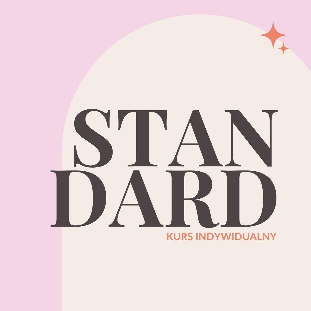 Zajęcia indywidualne - pakiet STANDARD
